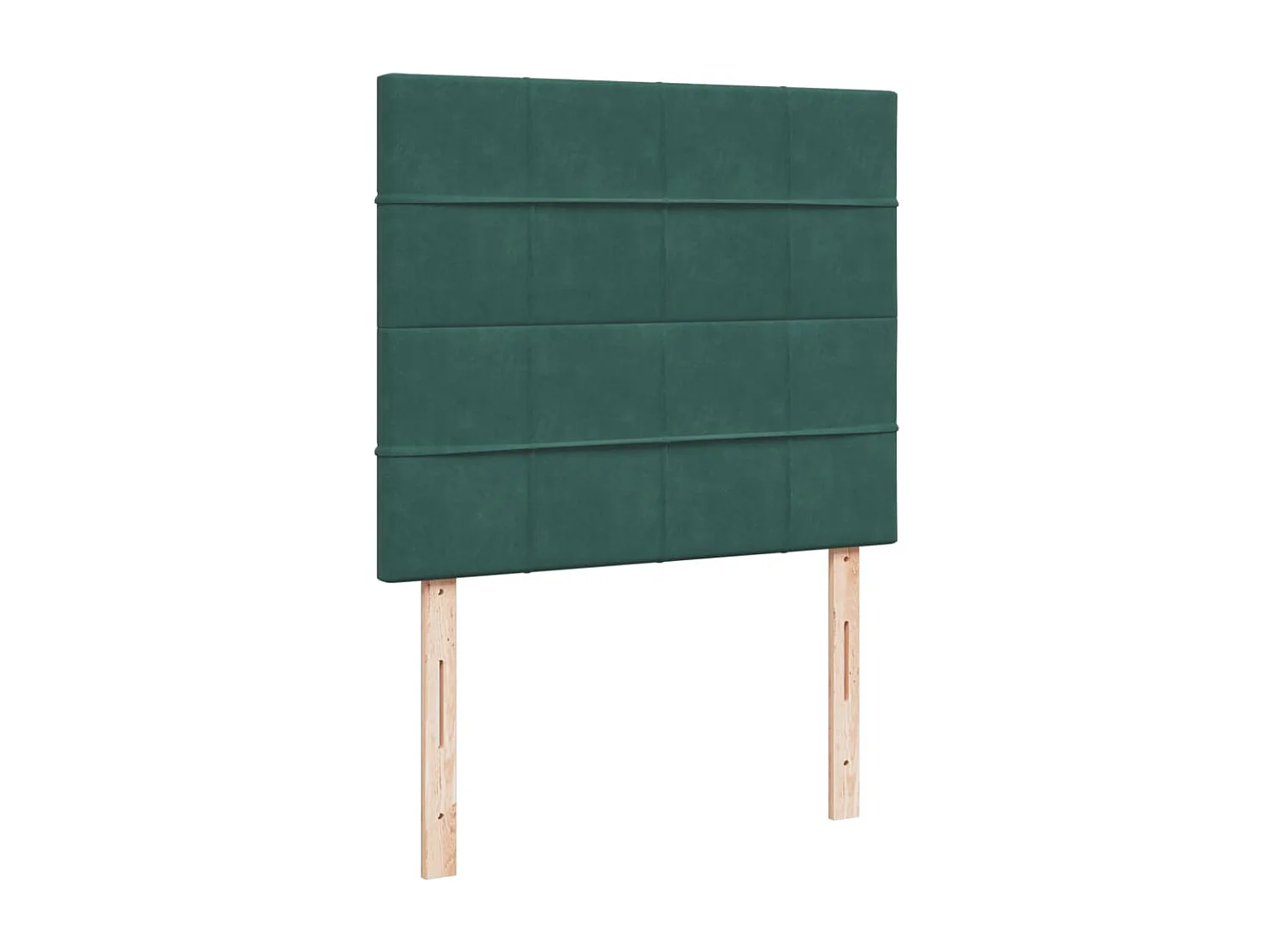 Sommier à lattes de lit avec matelas vert foncé 120x190 cm