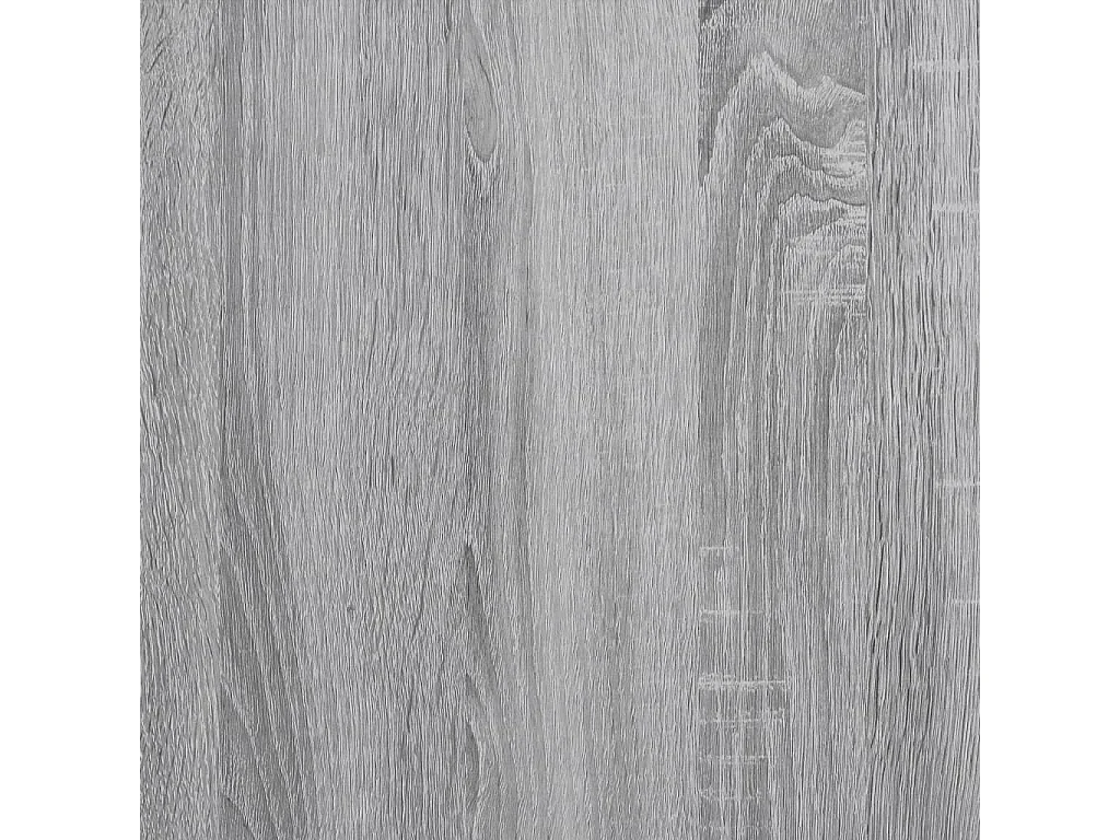 Cadre de lit sans matelas sonoma gris 75x190 cm