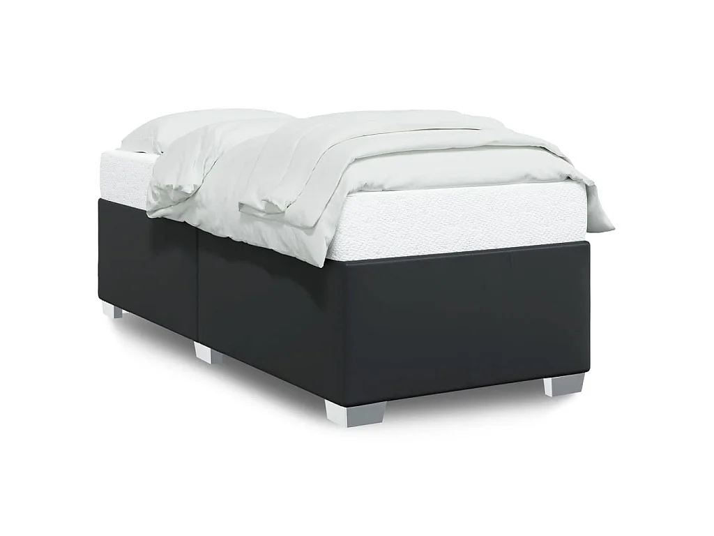 Giroletto Nero 90x200 cm in Similpelle