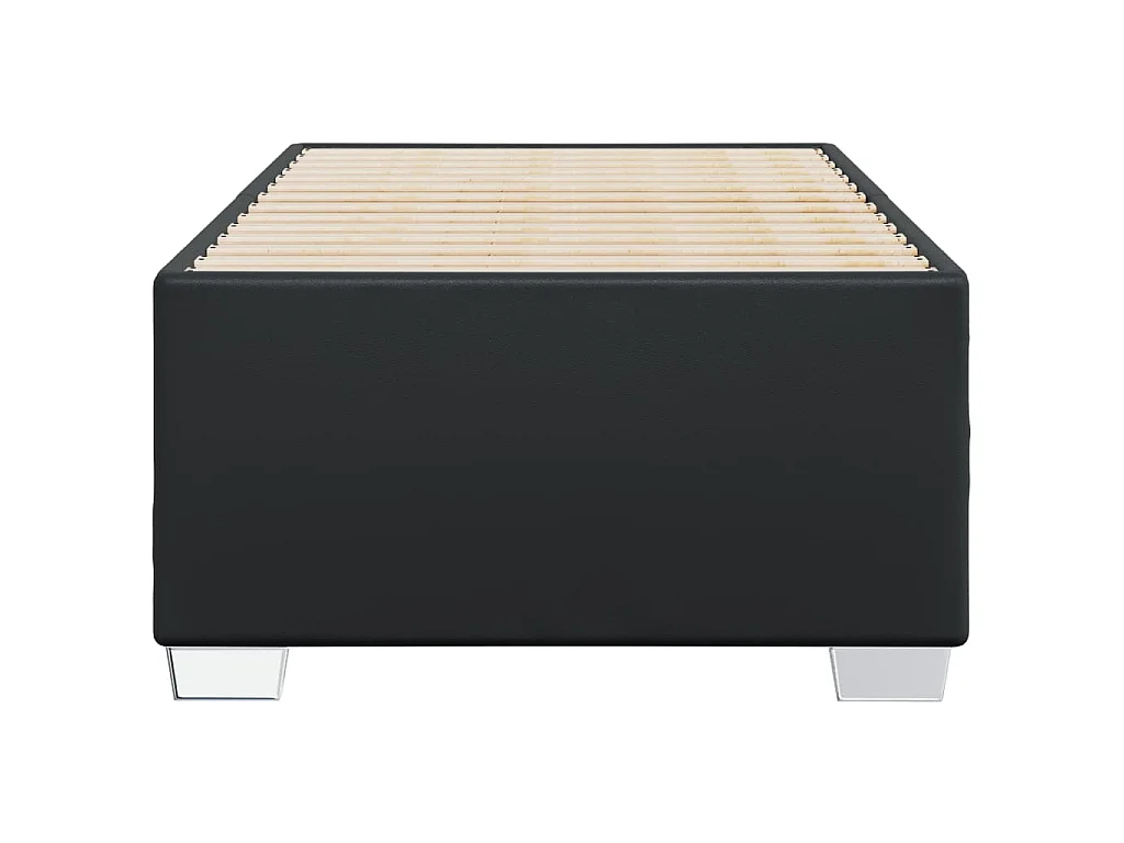 Giroletto Nero 90x200 cm in Similpelle