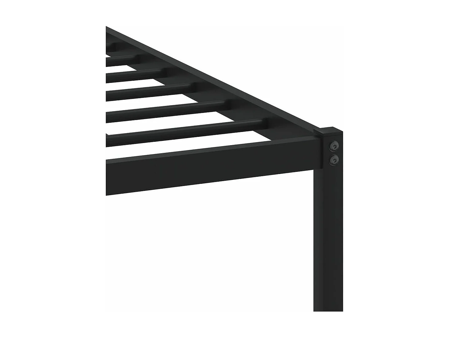 Bedframe zonder matras metaal sonoma eikenkleurig 100x190 cm