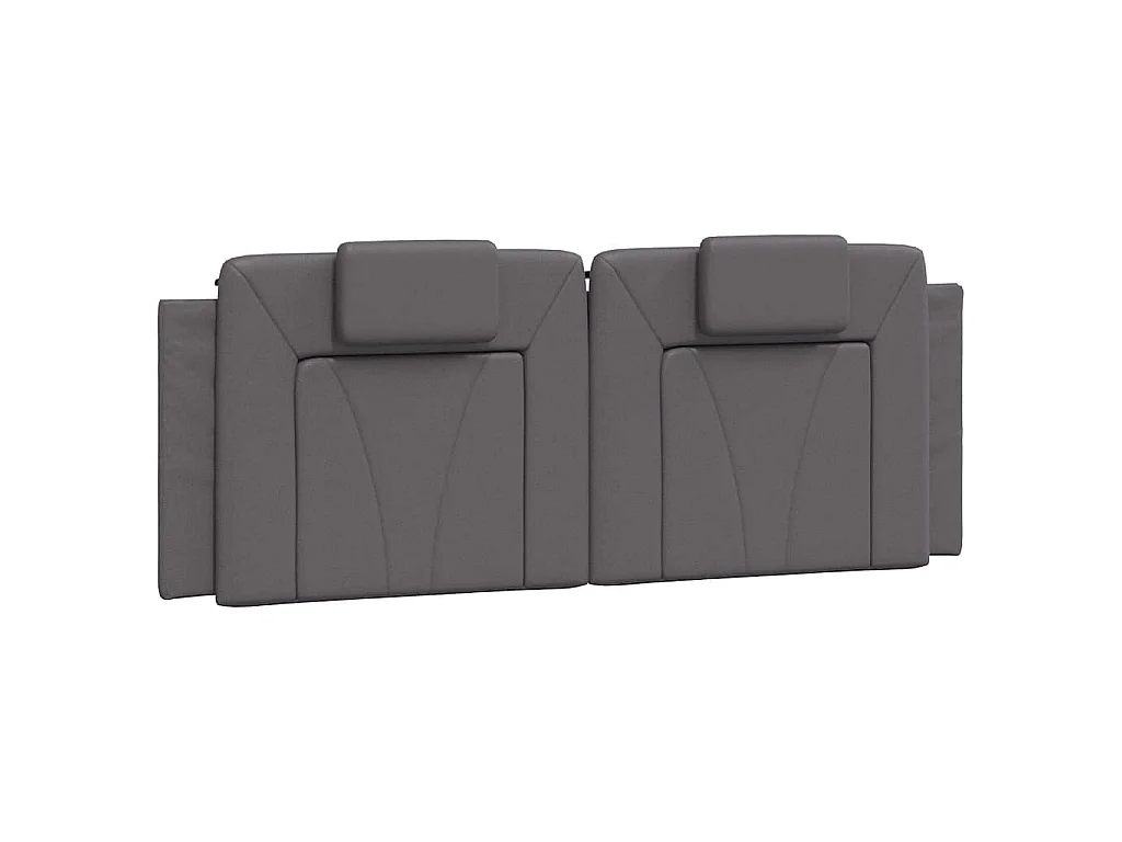 Giroletto Viana senza Materasso Grigio 140x200 cm in Similpelle