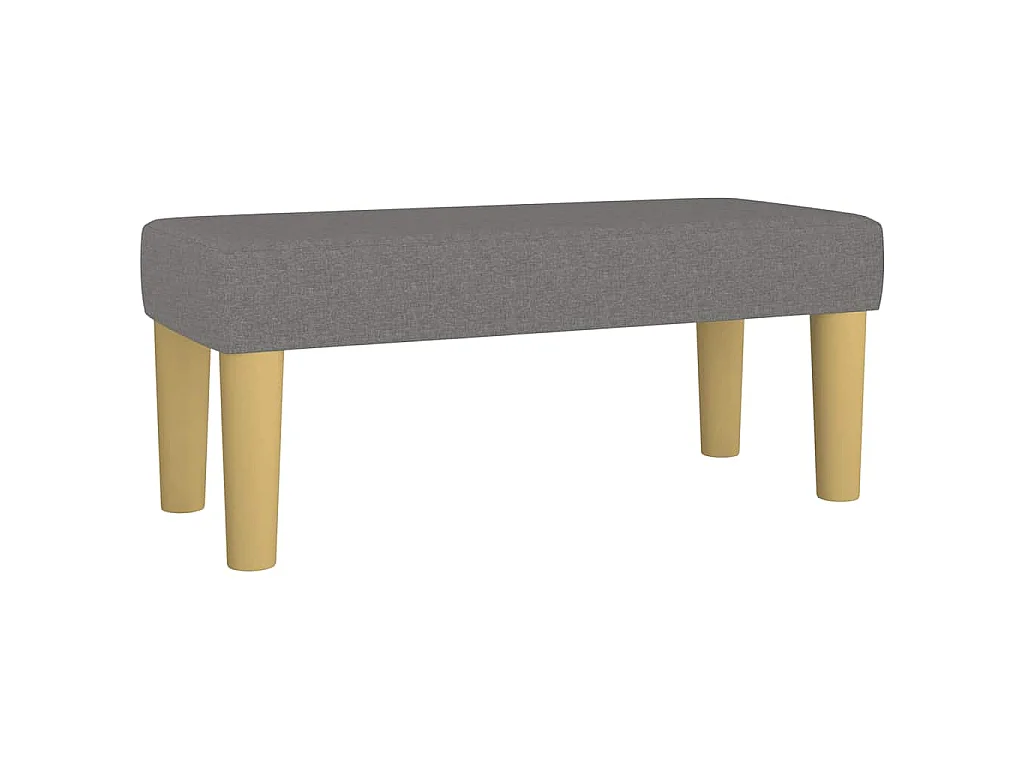 Boxspring met matras stof zwart 120x190 cm