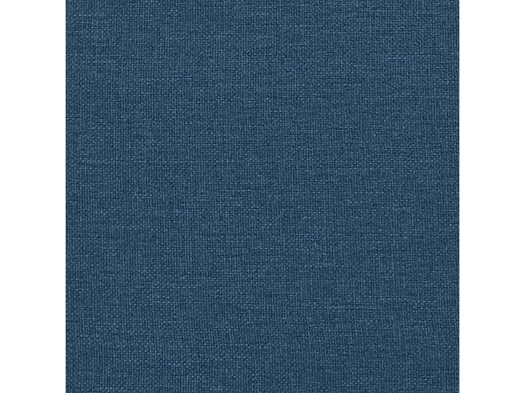 Cadre de lit sans matelas bleu 120x200 cm tissu