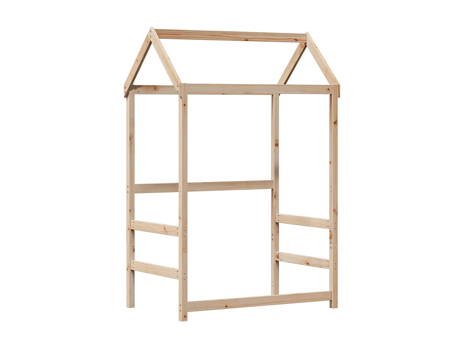 Cadre de lit avec toit sans matelas 90x190 cm