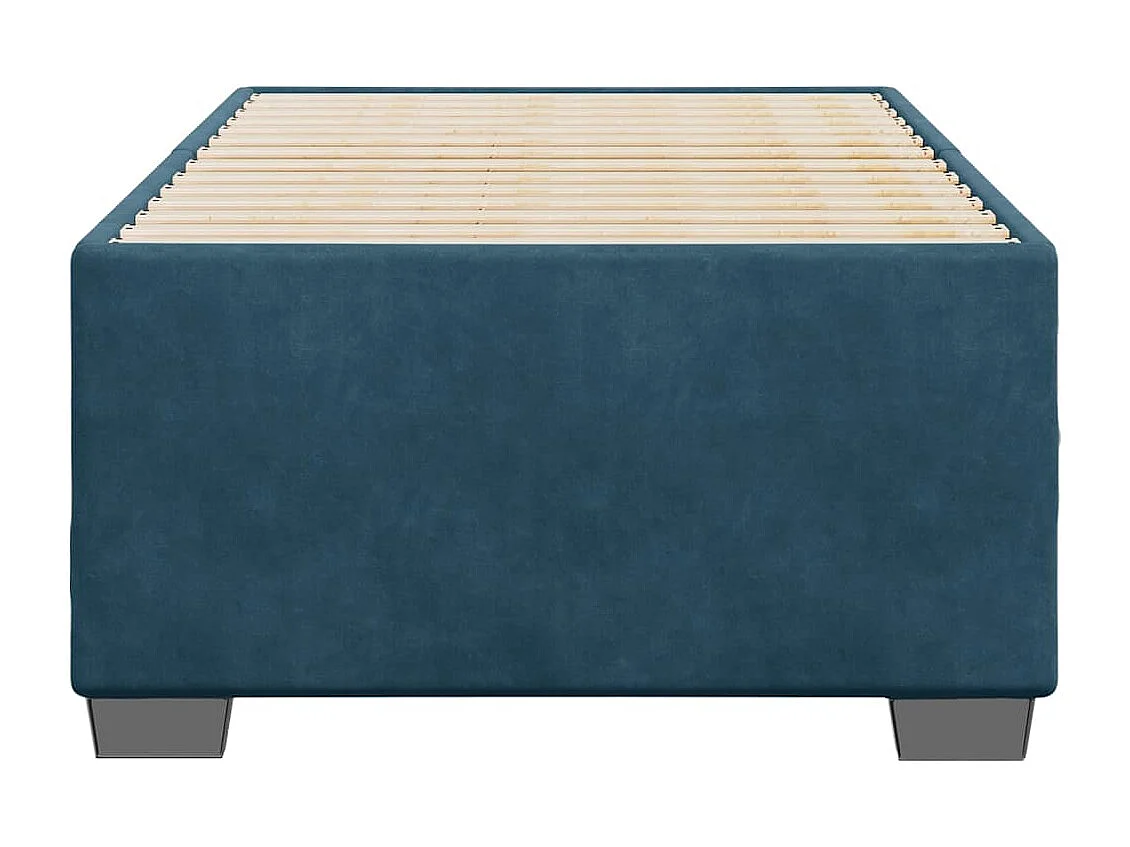Giroletto Blu 90x190 cm in Velluto