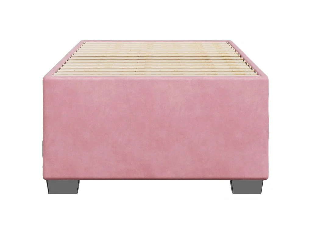 Giroletto Rosa 90x190 cm in Velluto
