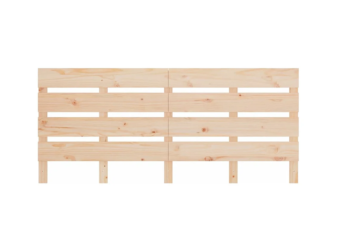Cadre de lit sans matelas 180x200 cm bois massif de pin