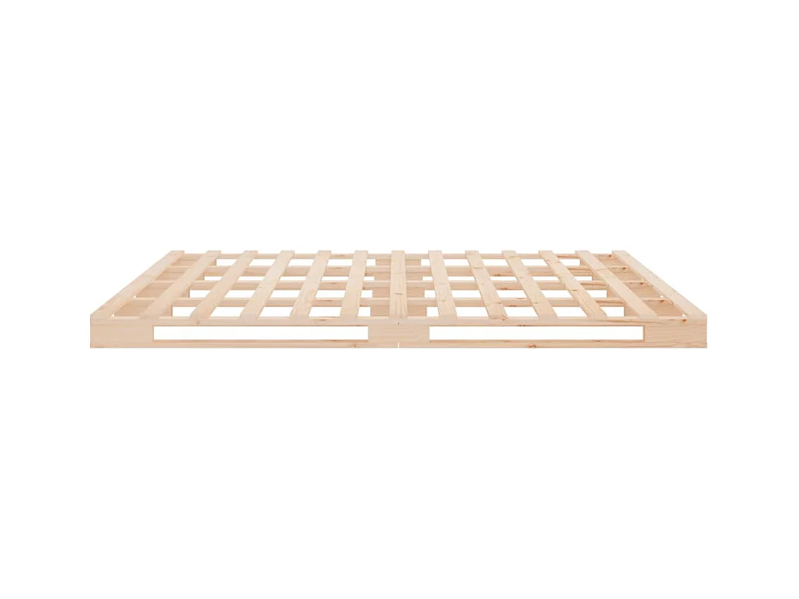 Bedframe zonder matras massief grenenhout 180x200 cm