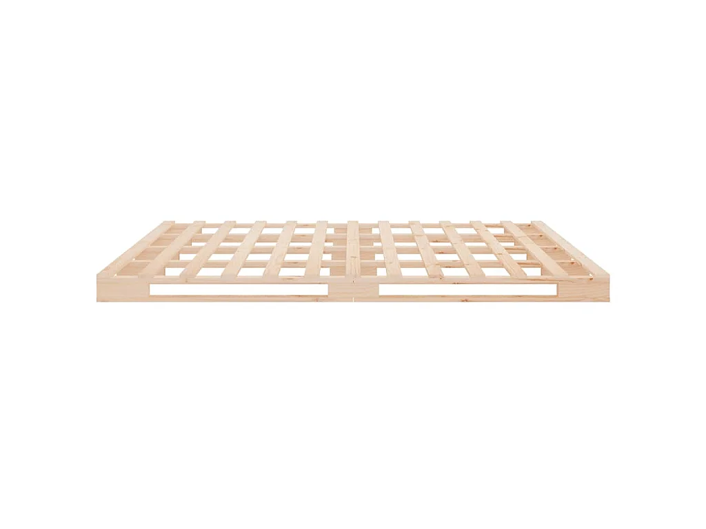 Giroletto senza Materasso 180x200 cm in Legno Massello di Pino