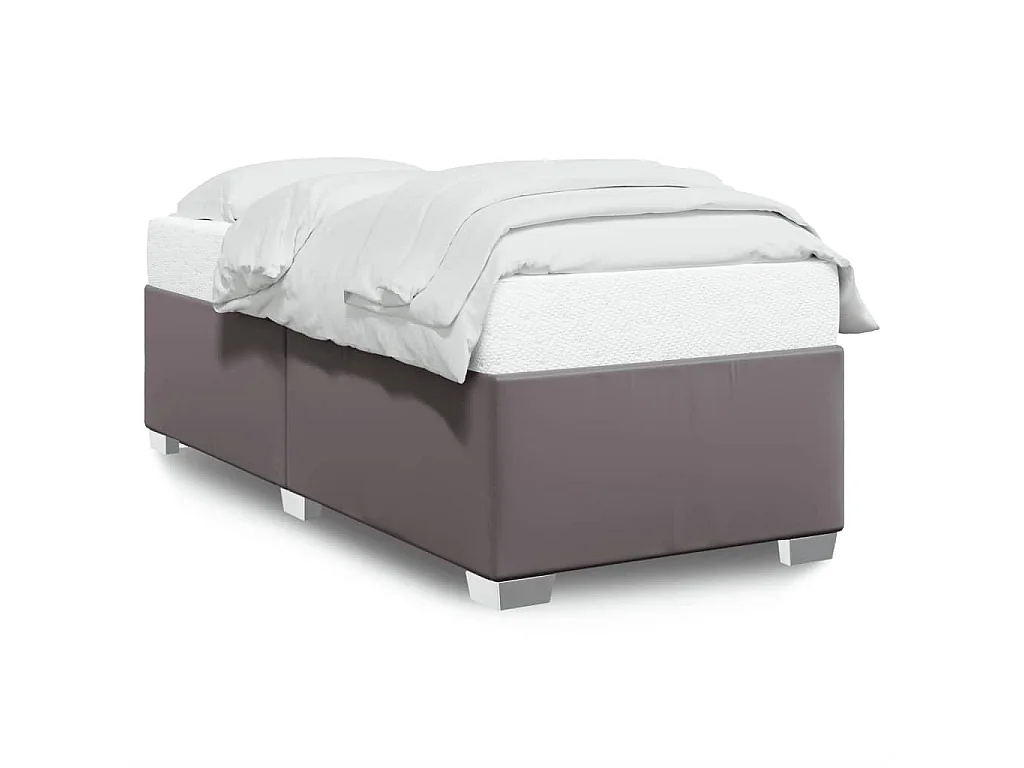 Giroletto Grigio 90x190 cm in Similpelle