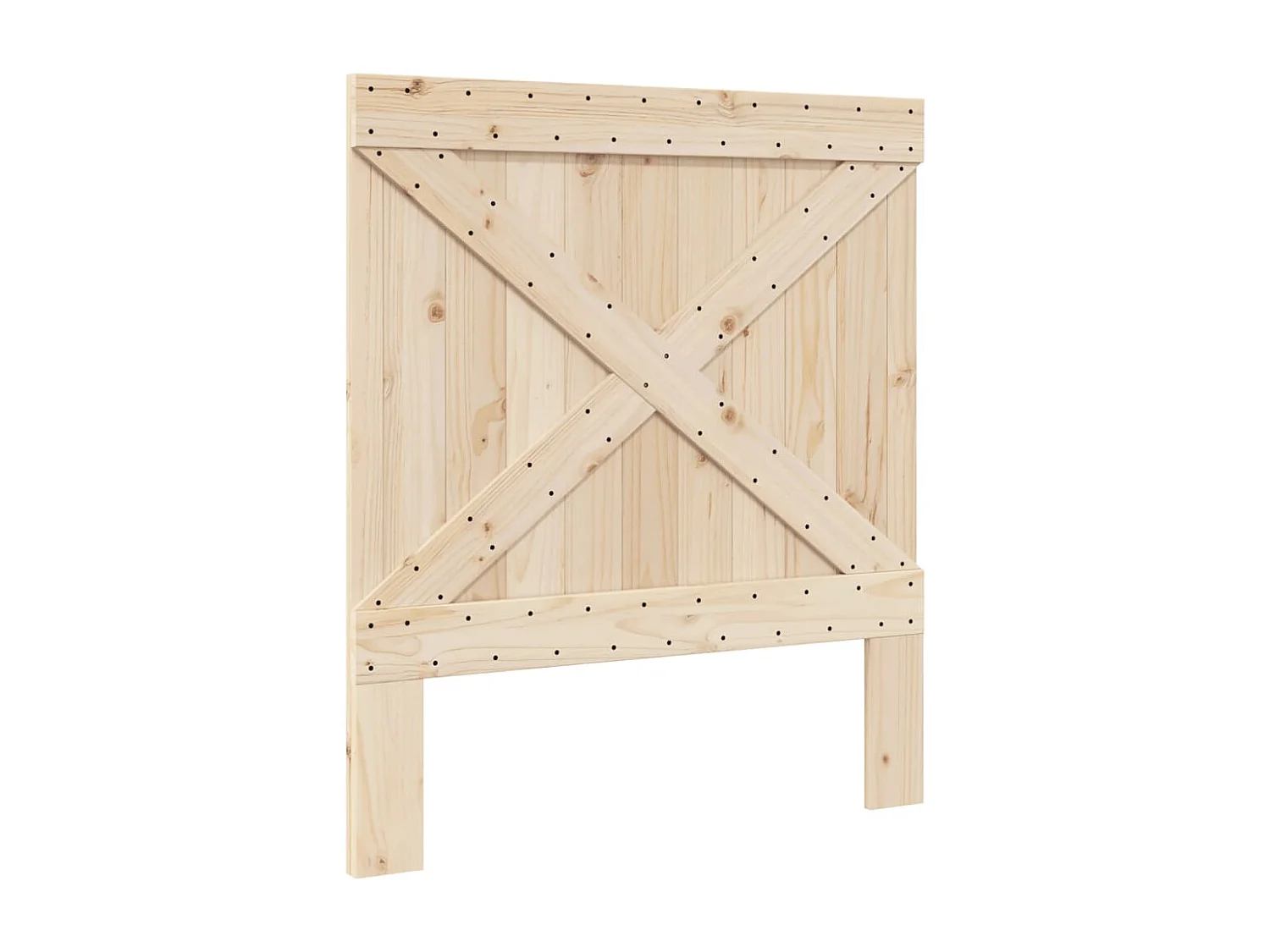 Cadre de lit sans matelas avec tête de lit 90x200 cm