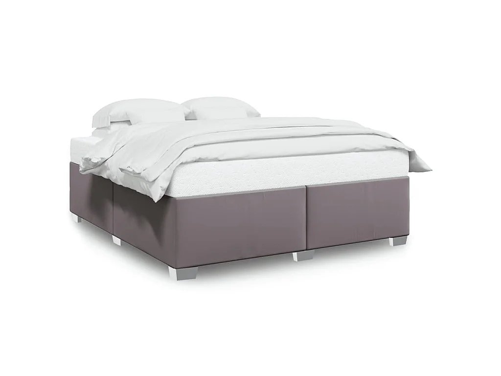 Giroletto Grigio 180x200 cm in Similpelle