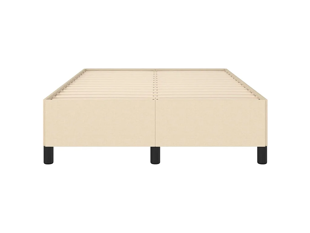 Giroletto senza Materasso Crema 120x190cm in Tessuto