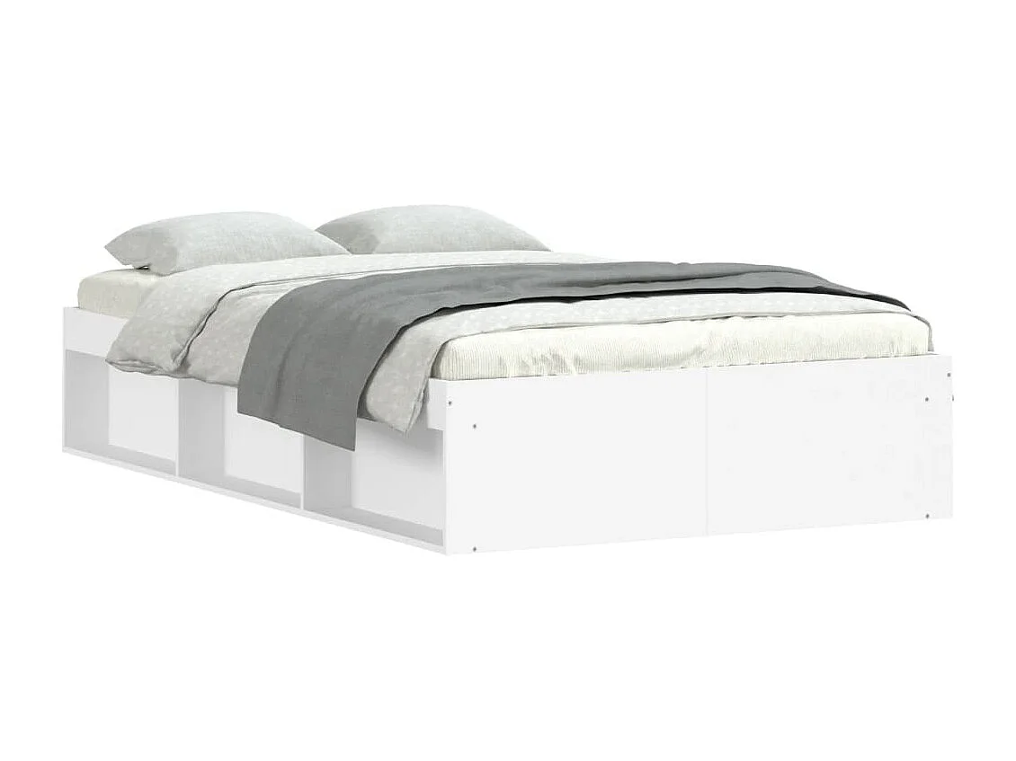 Estructura de cama blanca 120x200 cm