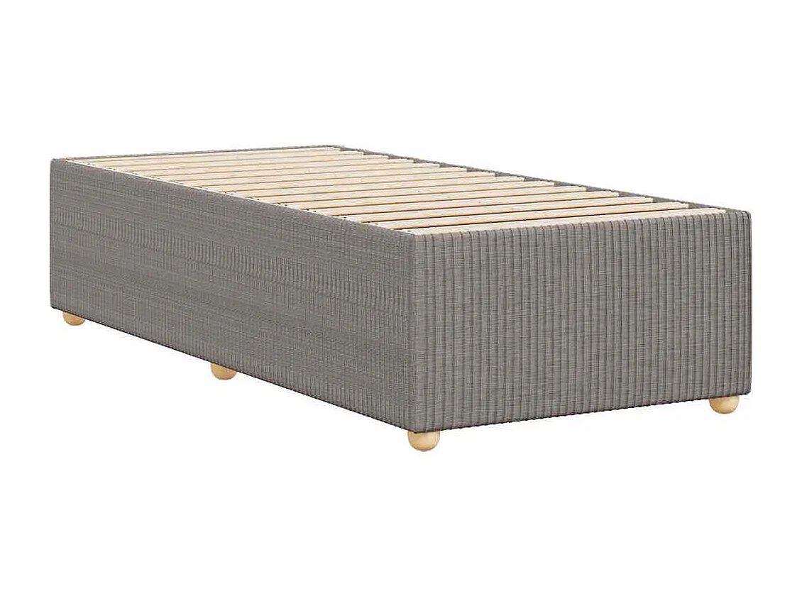 Bedframe zonder matras 90x190 cm stof taupe