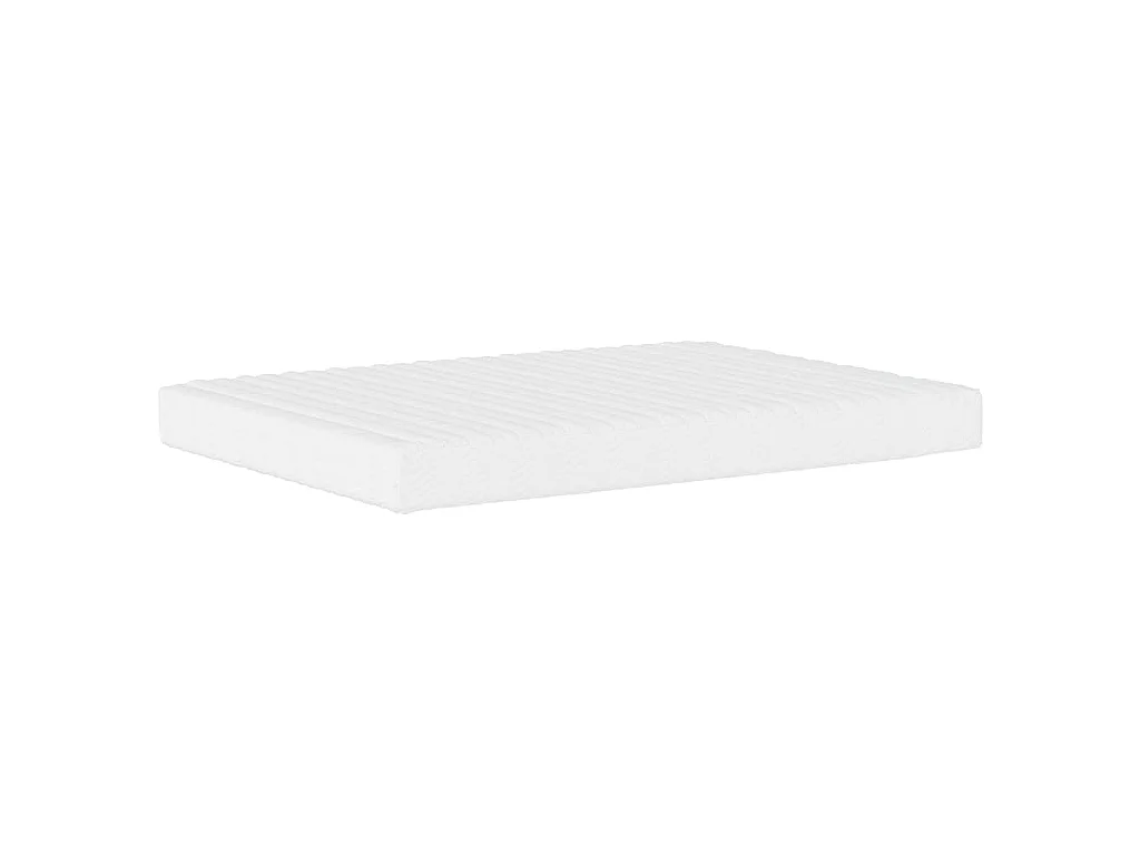 Lit Viana avec matelas noir 140x200 cm similicuir