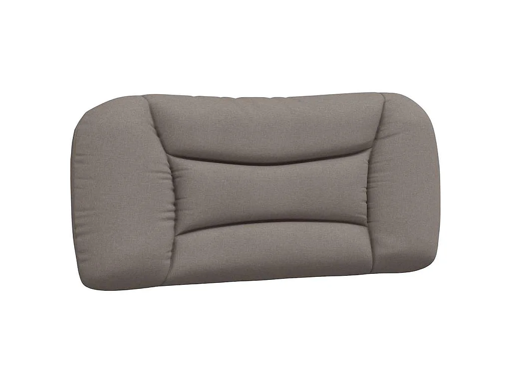 Bedframe zonder matras "Hvar" 80x200 cm stof taupe