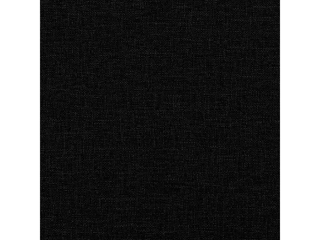 Cadre de lit sans matelas noir 100x200 cm tissu