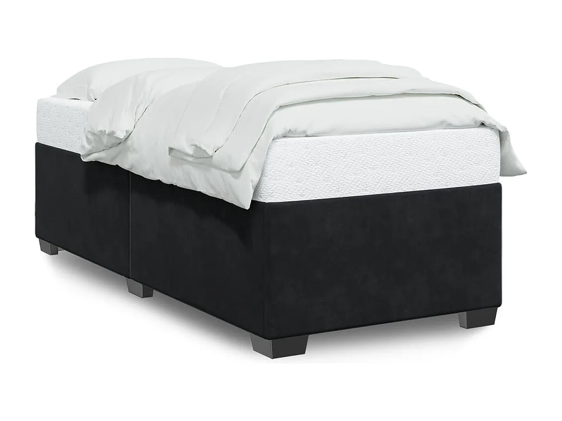 Giroletto Nero 80x200 cm in Velluto