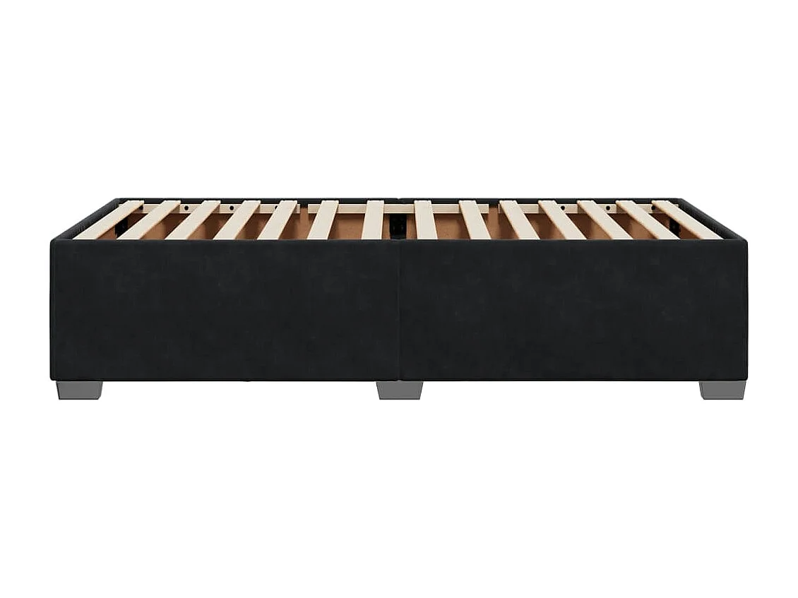 Giroletto Nero 80x200 cm in Velluto