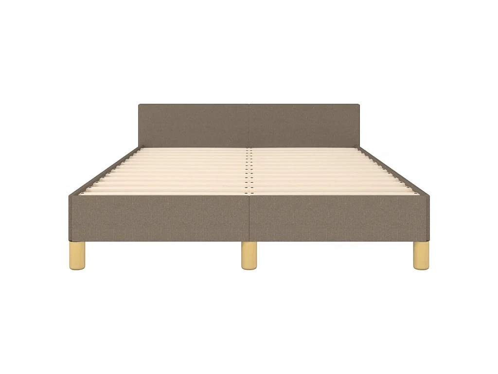 Giroletto senza Materasso Tortora 120x190 cm Tessuto