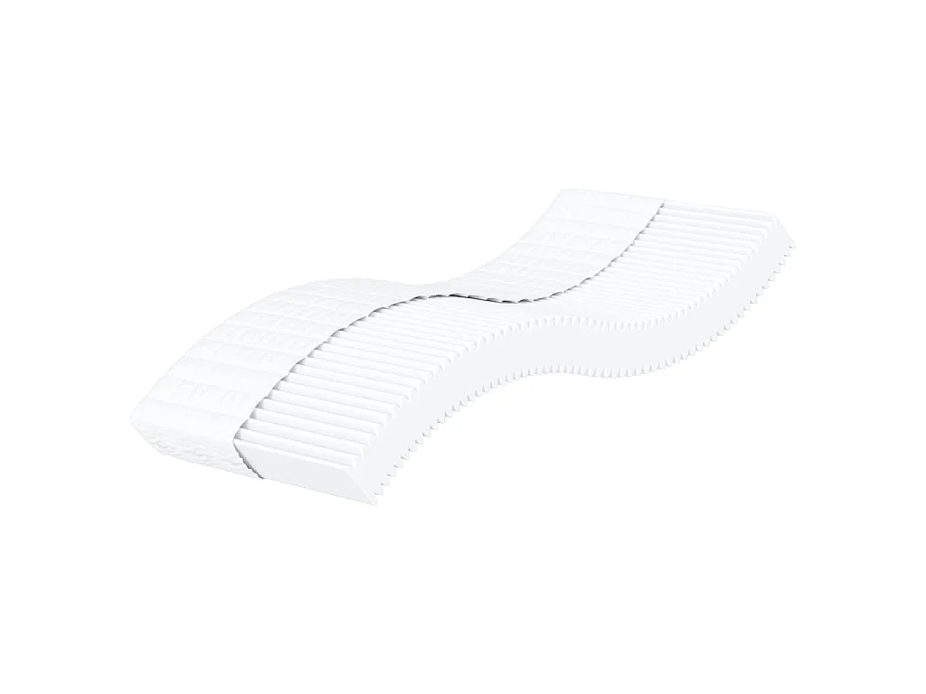 Slaapbank met matras 100x200 cm stof donkergrijs