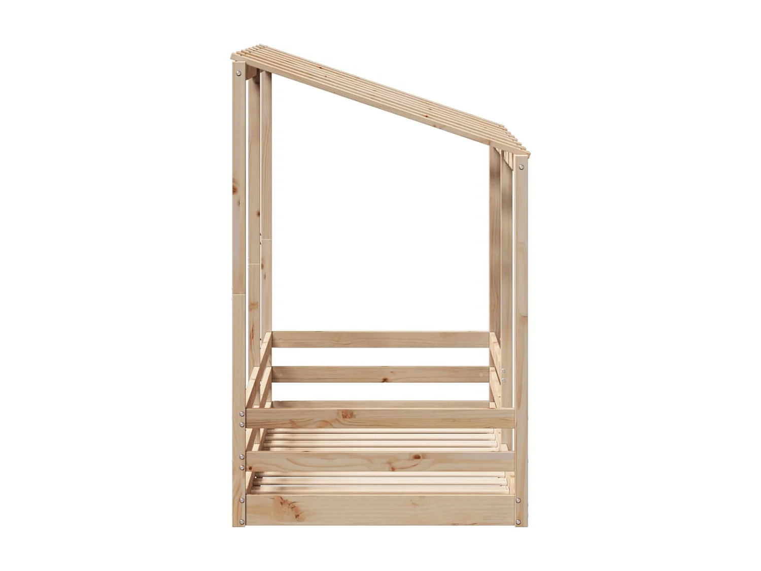 Lit pour enfants sans matelas 80x160 cm bois massif de pin