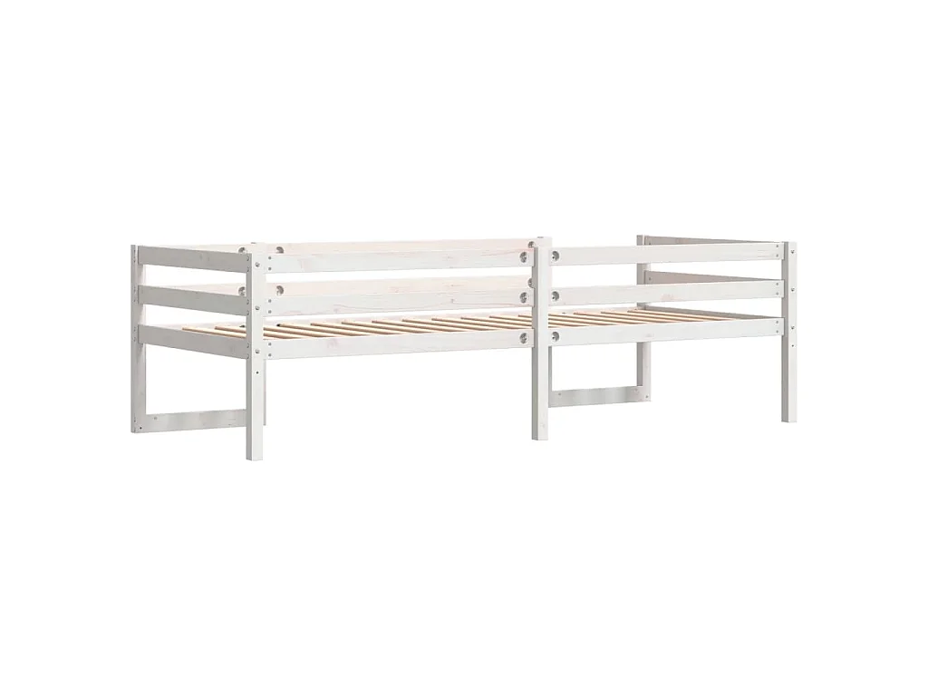 Cadre de lit pour enfants sans matelas 75x190 cm pin massif