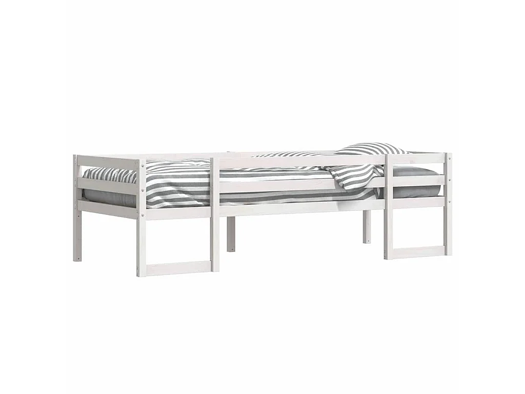 Cadre de lit pour enfants sans matelas 75x190 cm pin massif