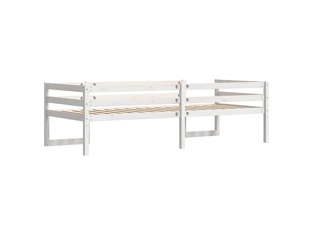 Cadre de lit pour enfants sans matelas 75x190 cm pin massif