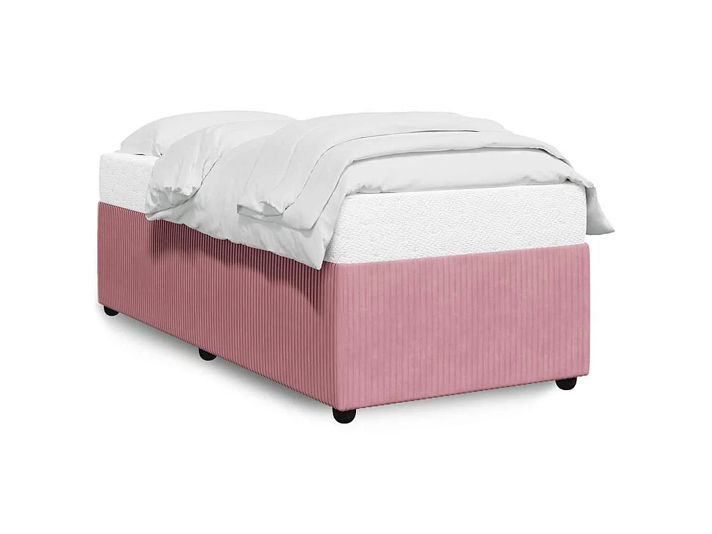 Bettgestell Rosa 90x200 cm Samt