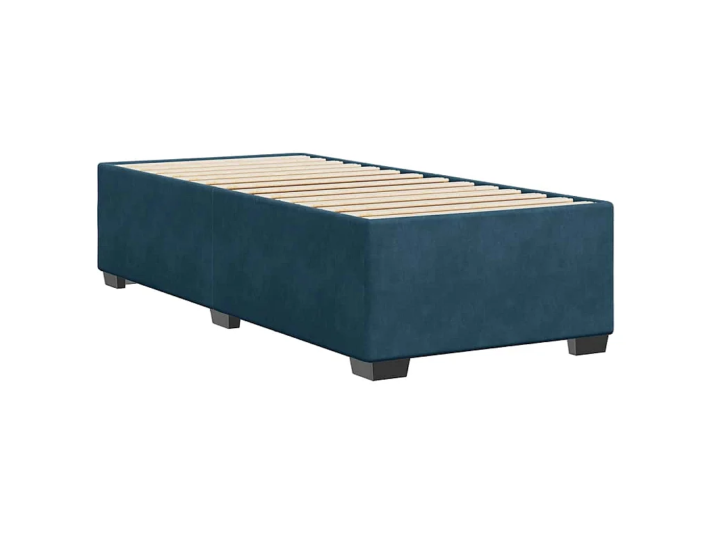 Giroletto Blu 100x200 cm in Velluto