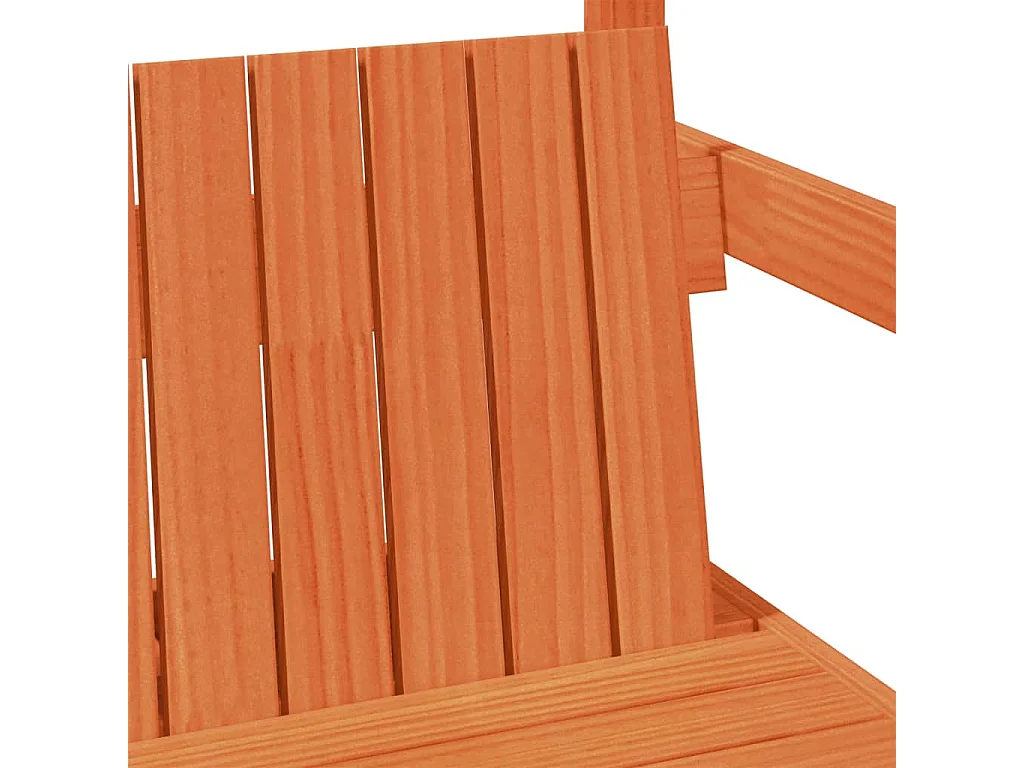 Kinderbed met huisje en bankje massief grenenhout 100x200 cm