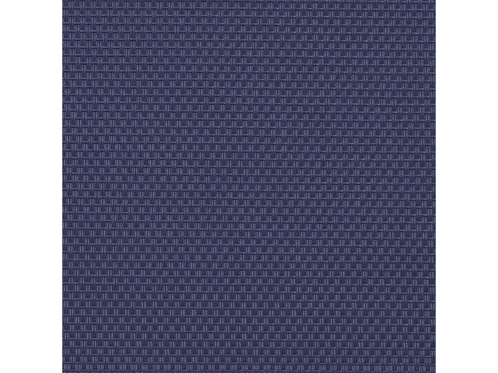 Ligbed met tafel massief acaciahout en textileen blauw