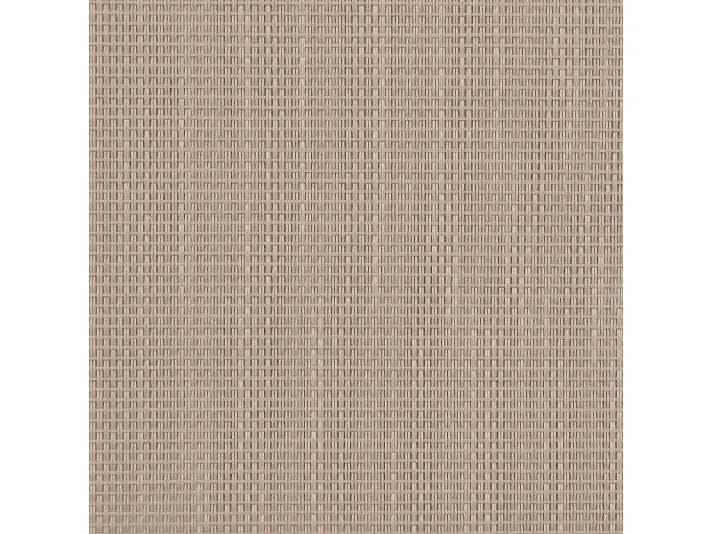 Chaises longues lot de 2 table taupe bois d'acacia et textilène