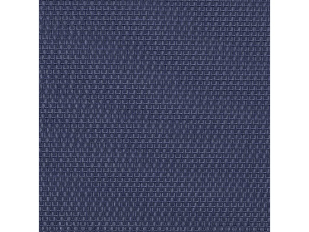 Chaises longues lot de 2 bleu bois d'acacia solide et textilène