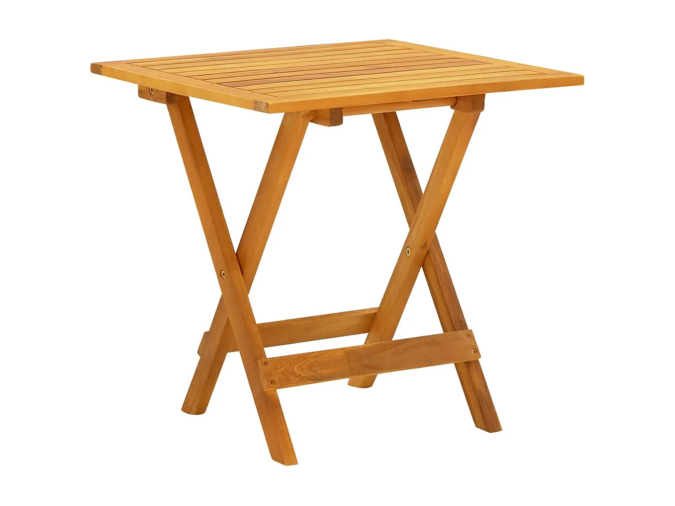 Chaises longues d'extérieur et table Acacia massif et textilène