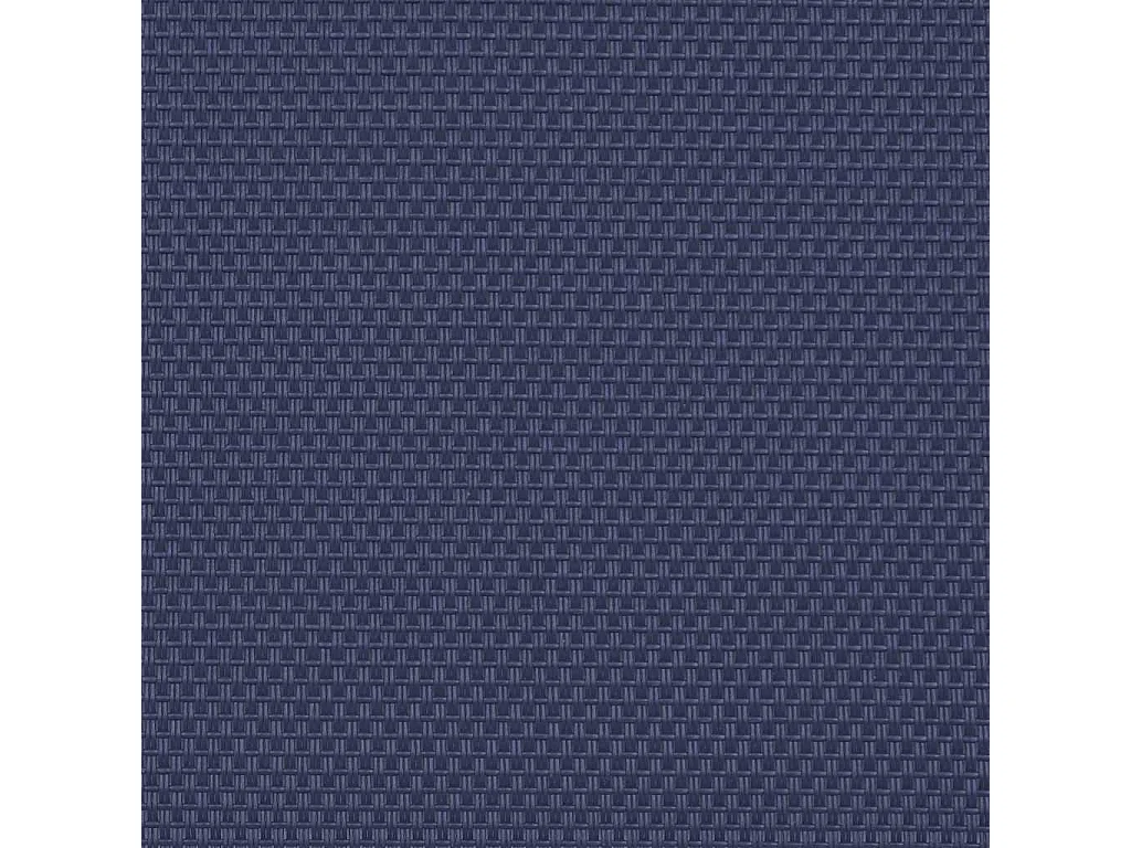 Ligbed massief acaciahout en textileen blauw