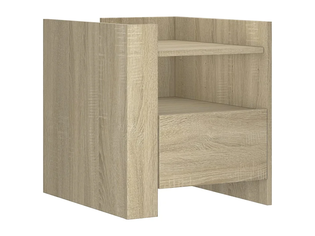 Nachttisch Sonoma-Eiche 45x50x50 cm Holzwerkstoff