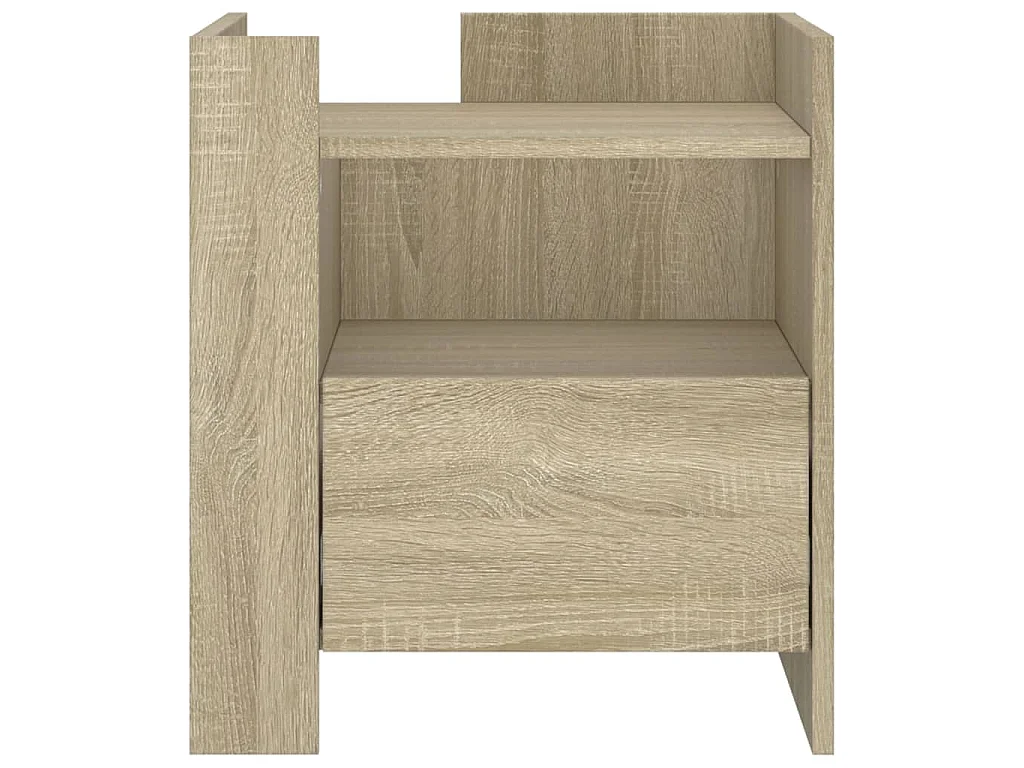 Nachttisch Sonoma-Eiche 45x50x50 cm Holzwerkstoff