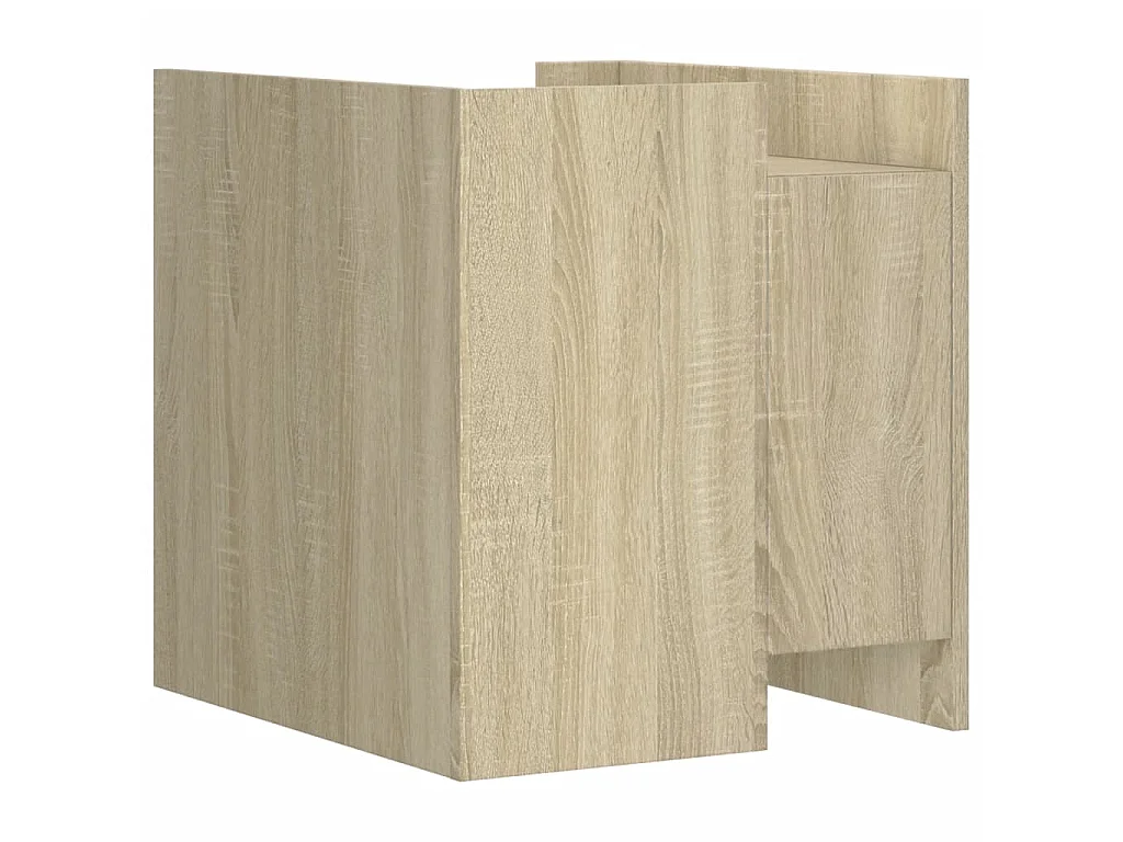 Nachttisch Sonoma-Eiche 45x50x50 cm Holzwerkstoff