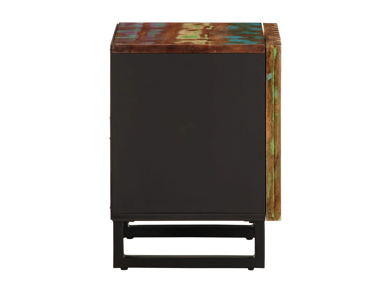 Nachttische 2 Stk. 40x34x46 cm Altholz Massiv