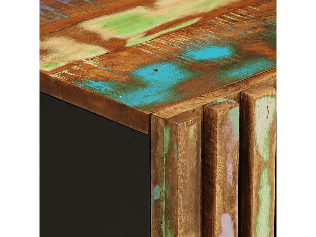Nachtkastjes 2 st 40x34x46 cm massief gerecycled hout