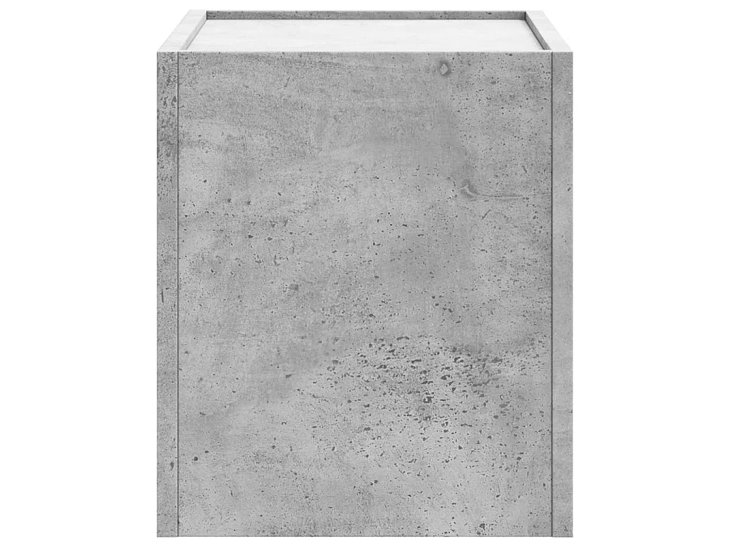 Nachtkastjes 2 st wandgemonteerd 45x30x35 cm betongrijs