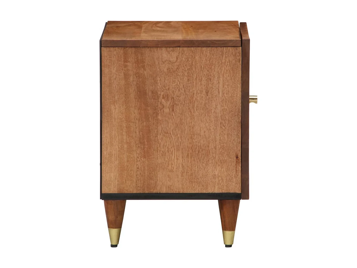 Nachttisch 40x33x46 cm Massivholz Mango