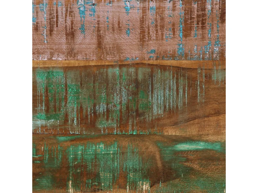 Comodino 50x34x62 cm in Legno Massello di Acacia