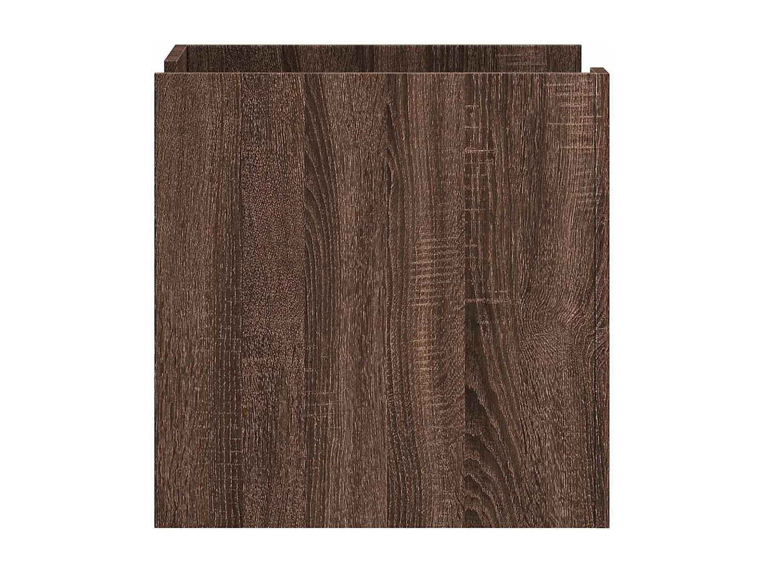 Nachttisch Braun Eichen-Optik 45x50x50 cm Holzwerkstoff