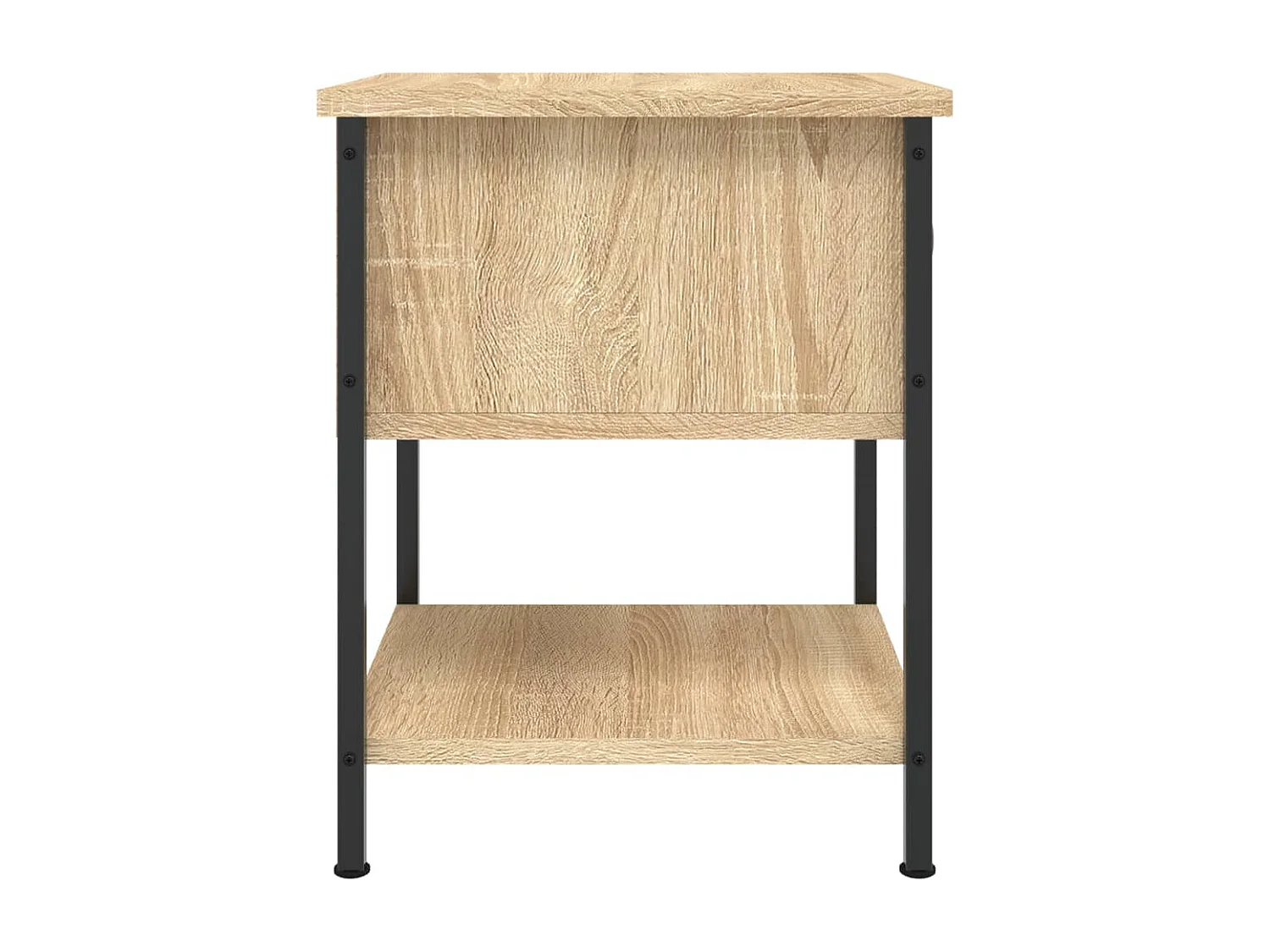 Table de chevet chêne sonoma 34x35,5x45 cm bois d'ingénierie