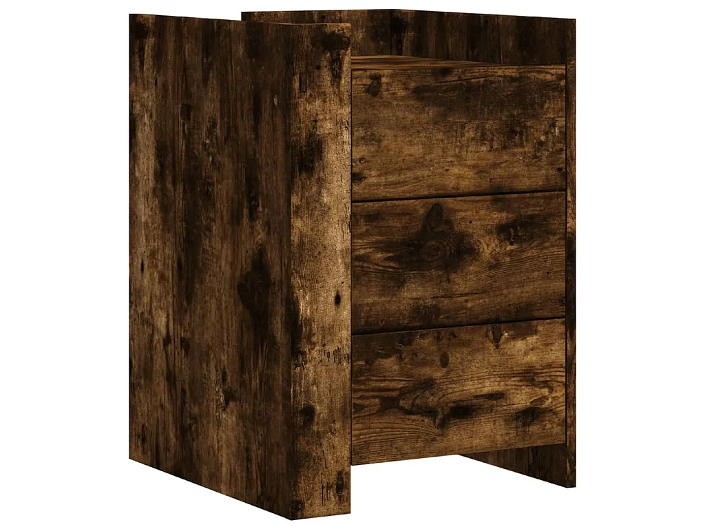 Nachttisch Räuchereiche 45x50x65 cm Holzwerkstoff